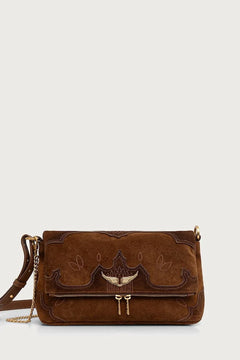 Bolso cruzado de ante para mujer ROCKY