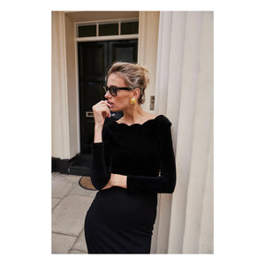 Flair - Vücut Katy Velours | Negro