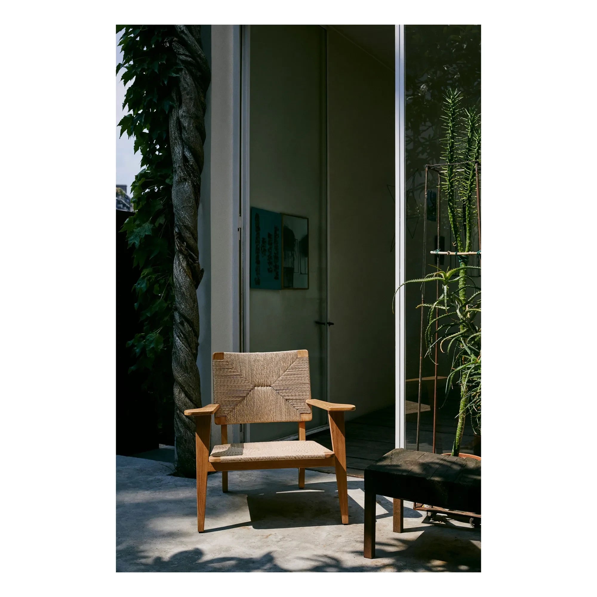 Gubi - Sillón de exterior F-Chair, Marcel Gascoin