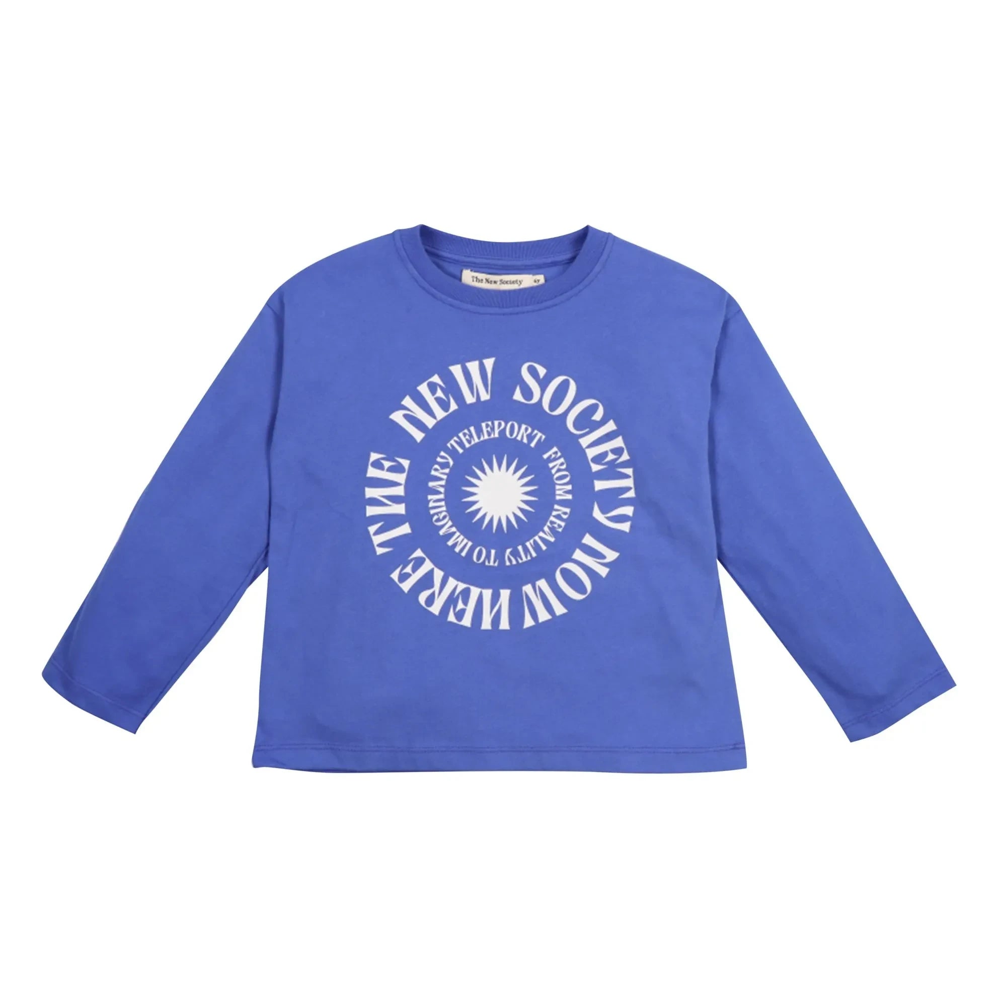 the new society - Camiseta de algodón orgánico Oscar | Morado
