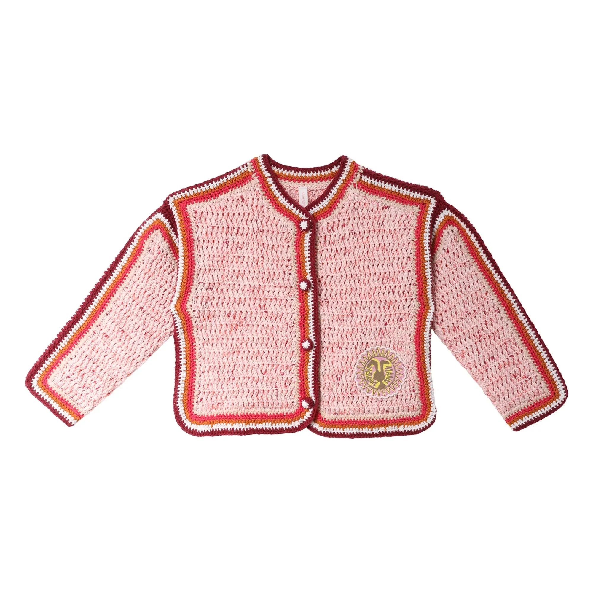 Zimmermann - Chaqueta de ganchillo Patience | Rosa claro