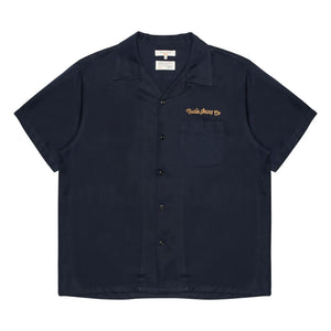 Nudie Jeans - Camisa Arthur Bowling | Azul Oscuro