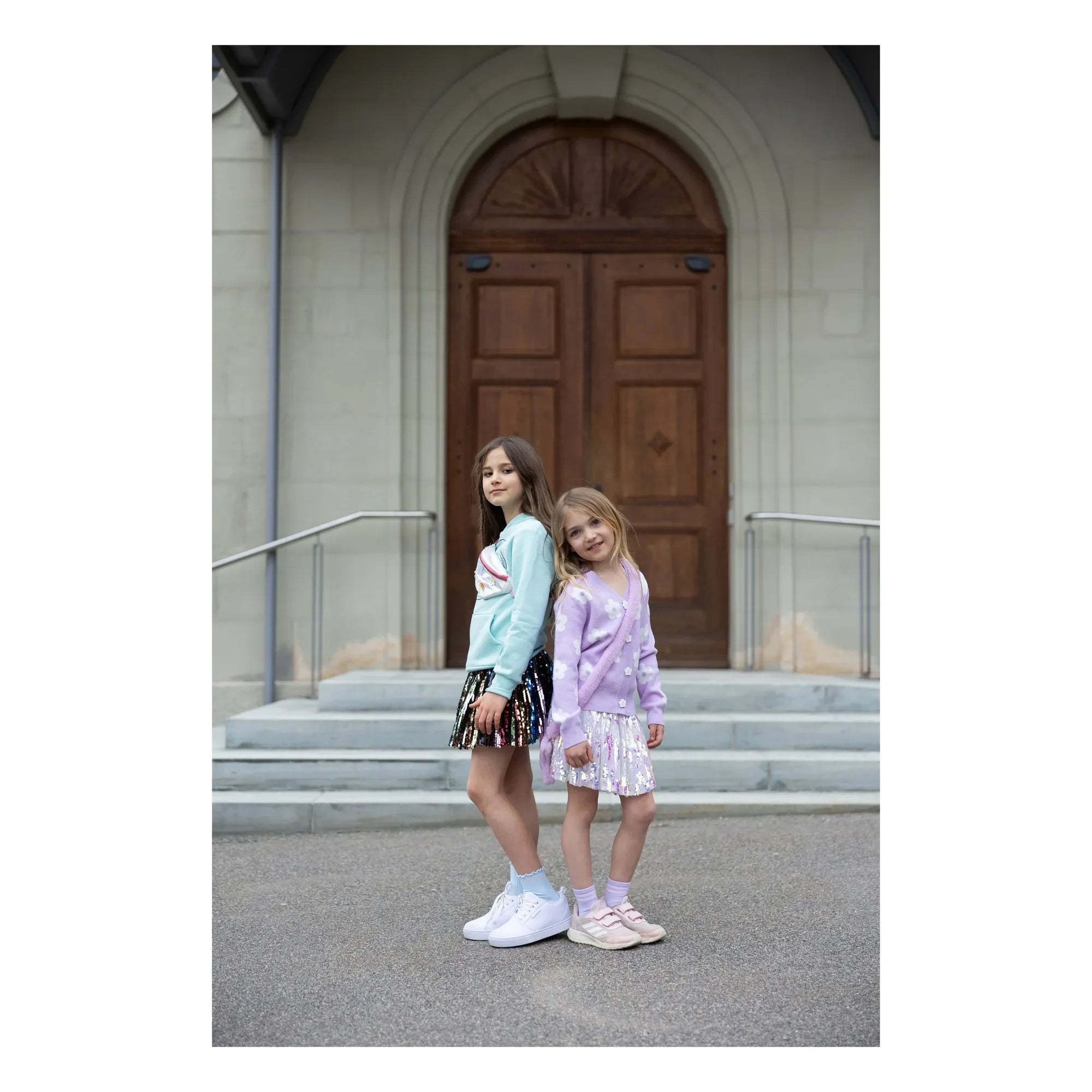 Great Pretenders - Falda de lentejuelas reversibles