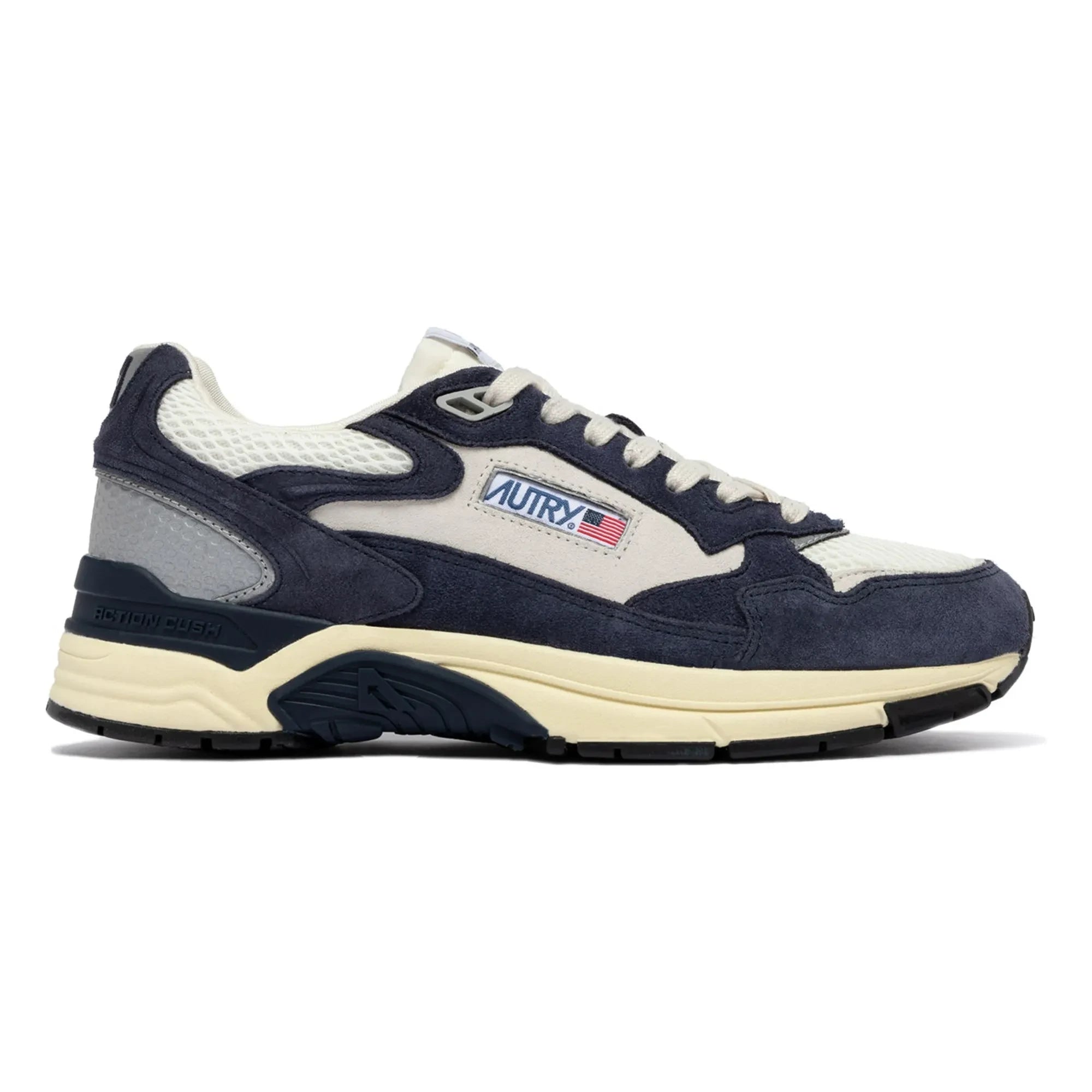 Autry - Zapatillas Deportivas Bicolor de Ante Hyperway | Azul marino