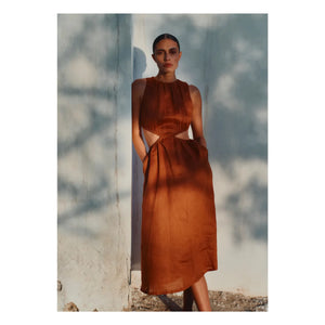Vanessa Sposi - Vestido con aberturas laterales | Chocolate