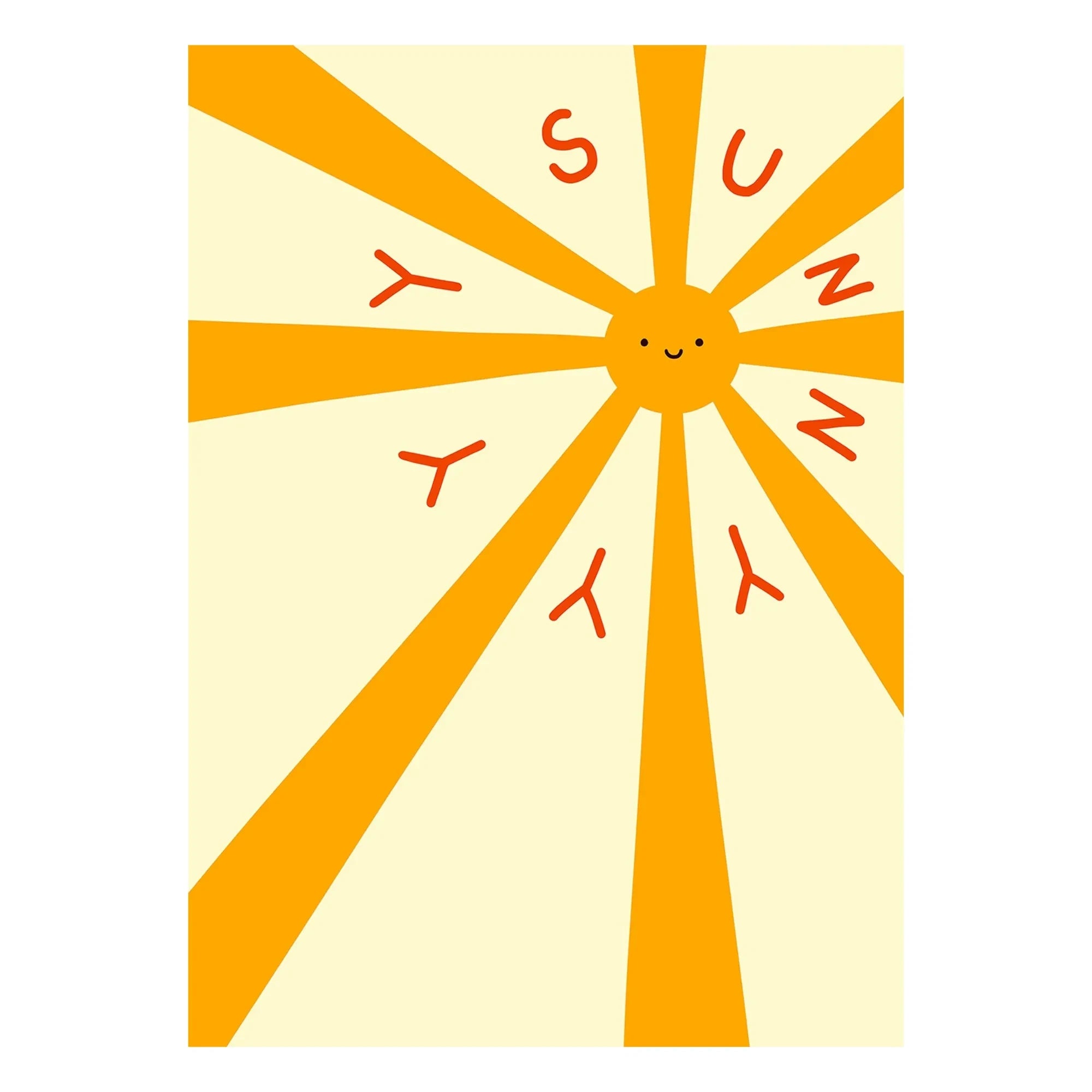 Mado - Póster soleado | Naranja