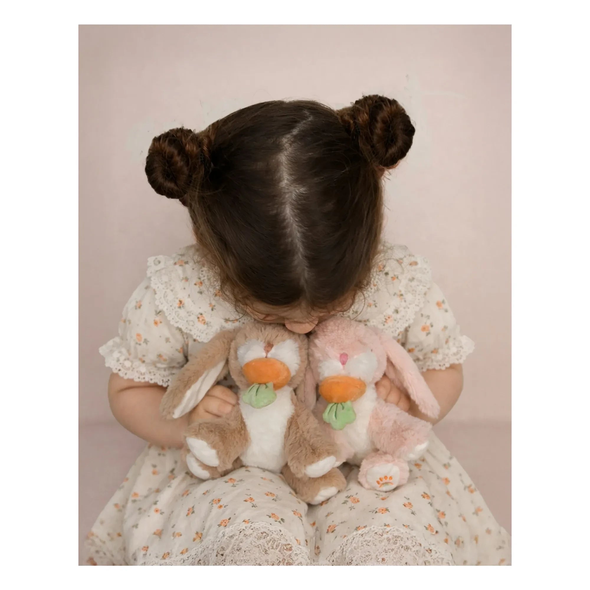 Olli Ella - Peluche de conejo rosa