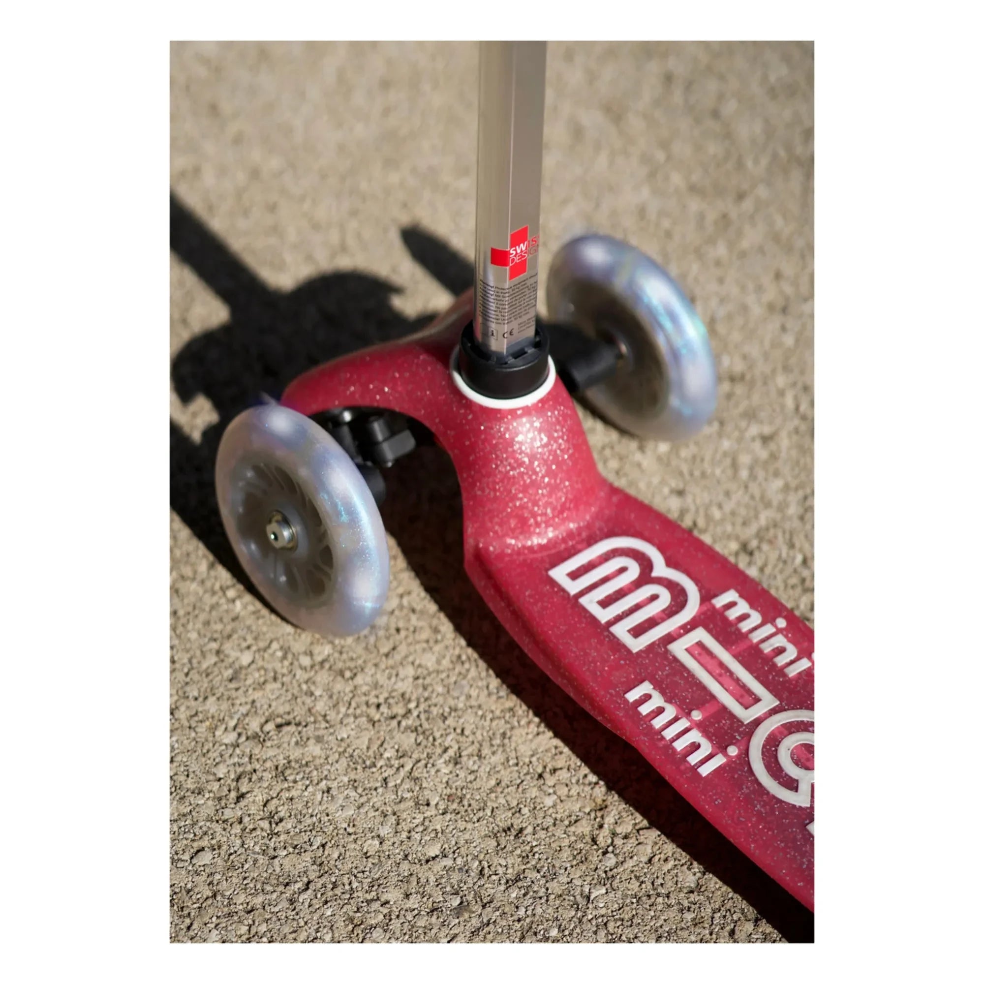 Patinete Brillante Micro - Mini LED | Rosa