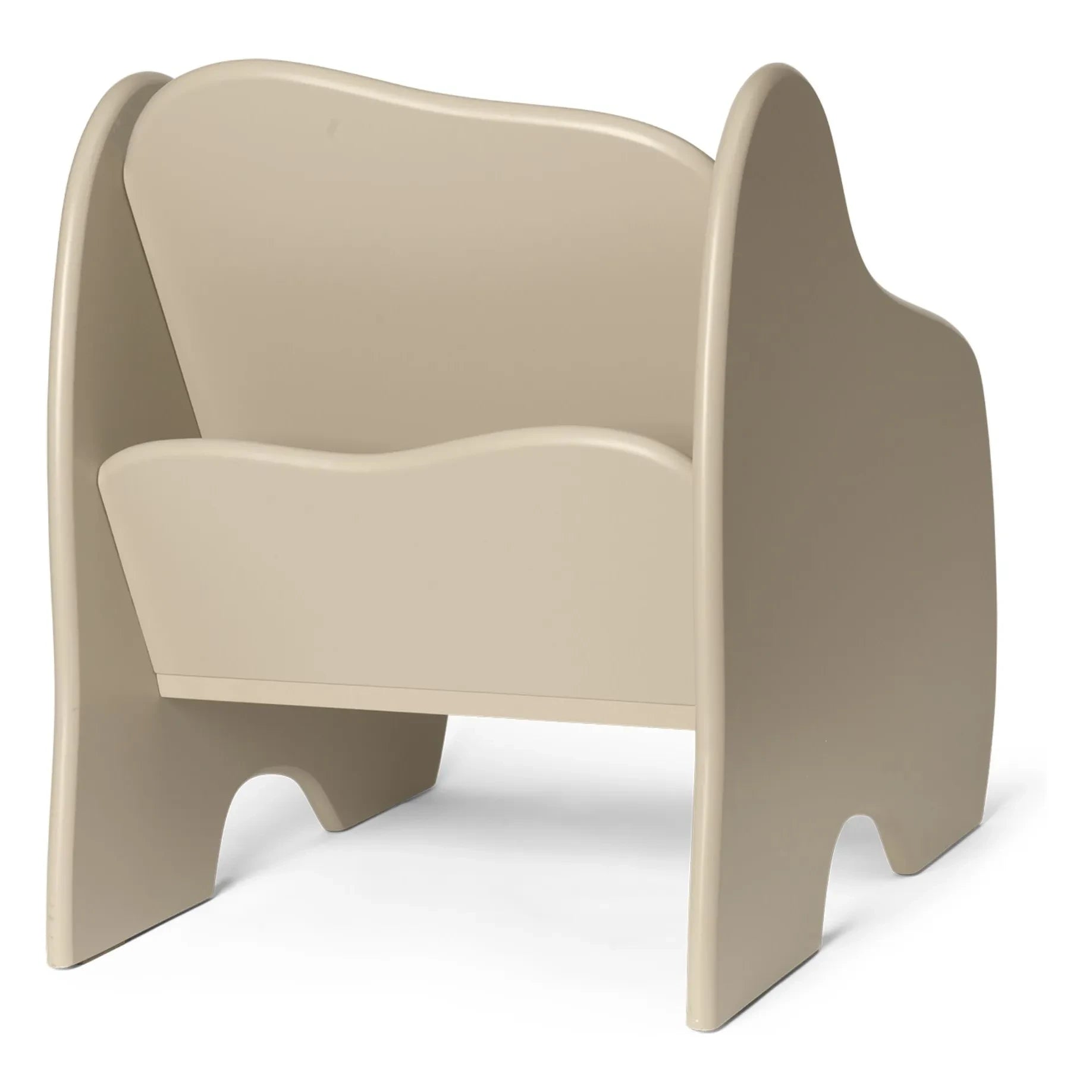 Ferm Living Niños - Sillón Slope gris