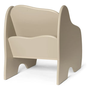 Ferm Living Niños - Sillón Slope gris