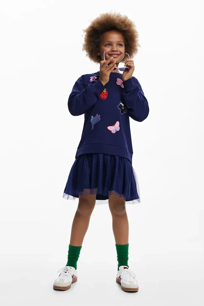Vestido Desigual para niña
