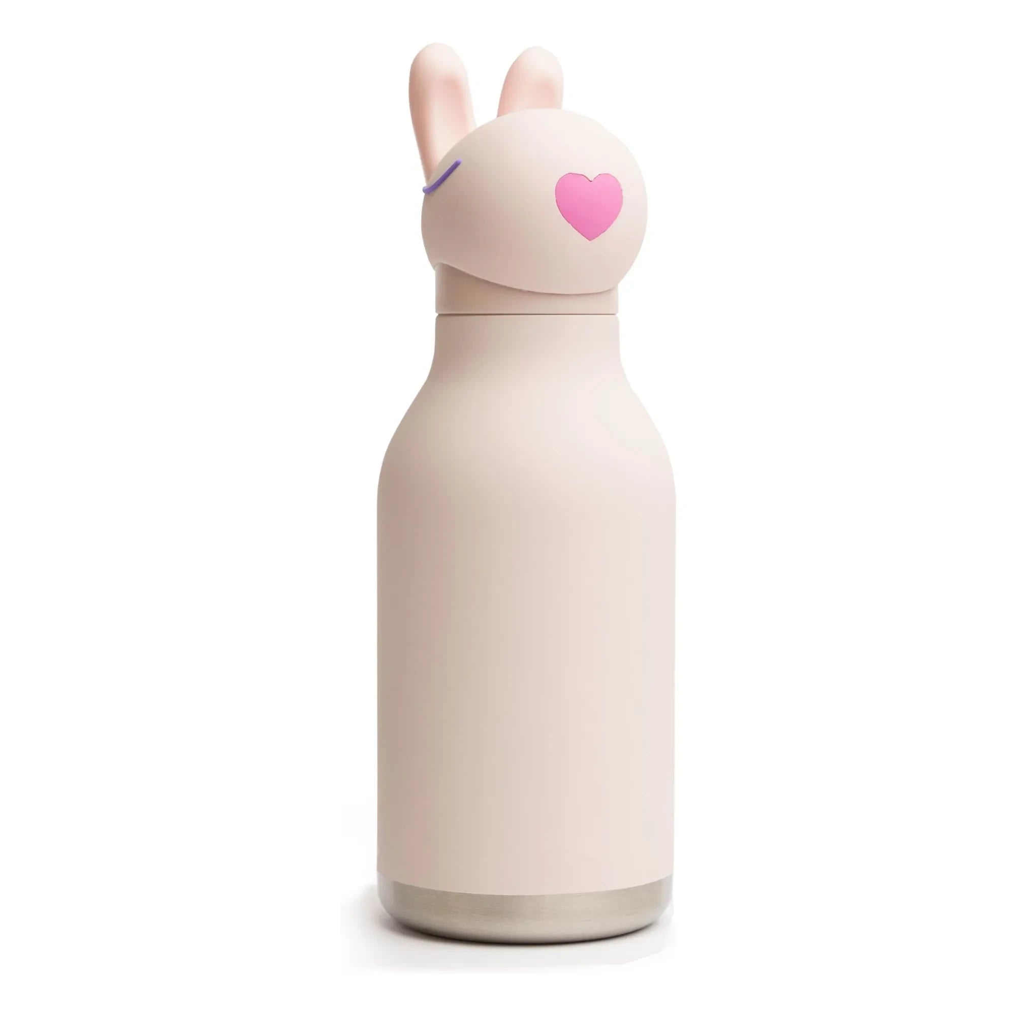 Asobu - Botella de acero inoxidable Rabbit | Rosa claro