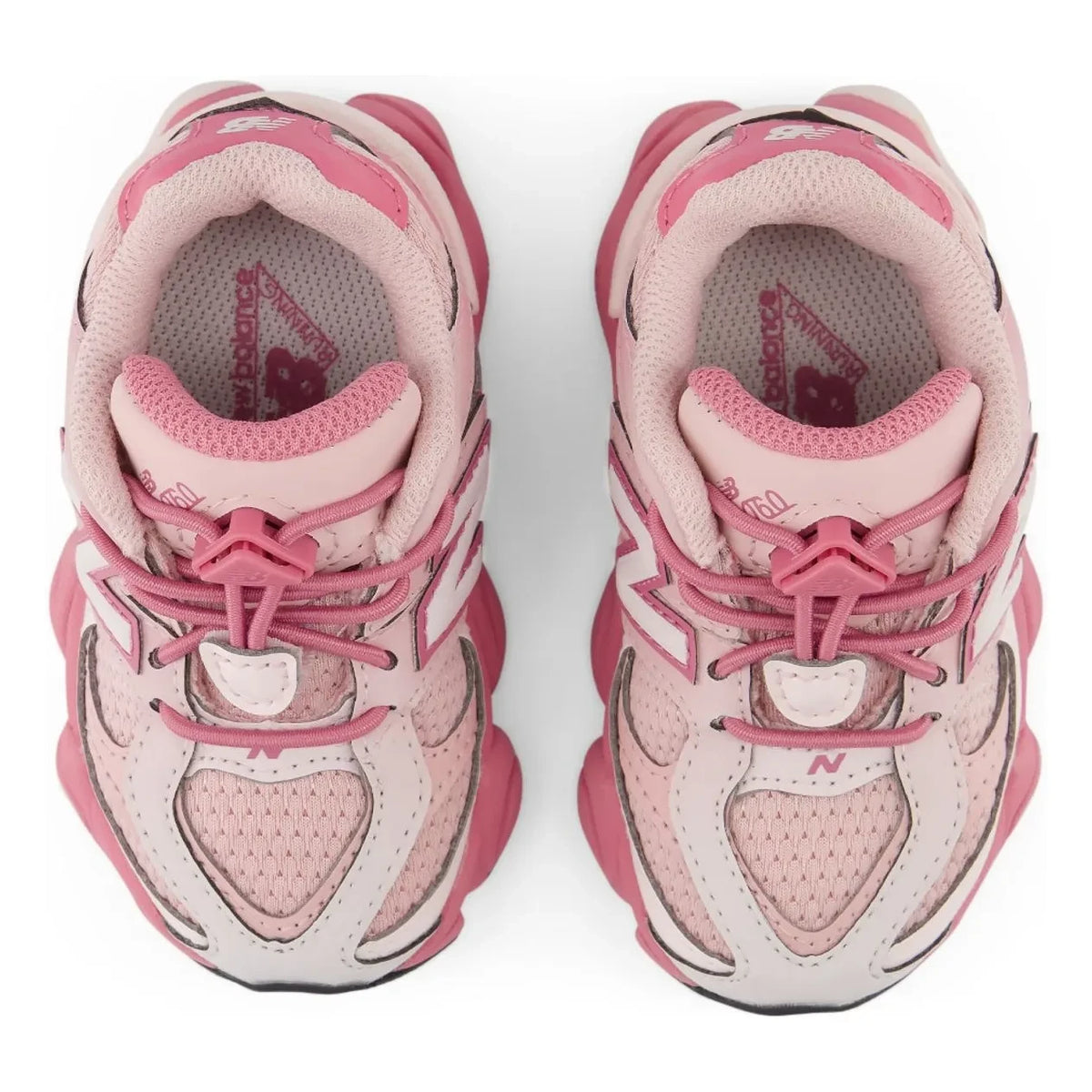 New Balance - Zapatillas deportivas elásticas con cordones 9060 | Rosa