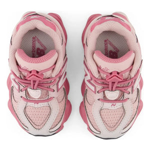 New Balance - Zapatillas deportivas elásticas con cordones 9060 | Rosa