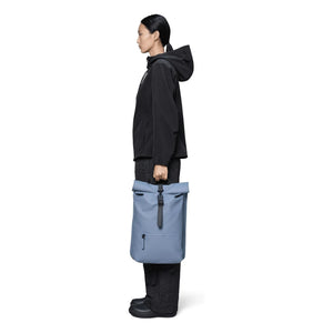 Rains - Rolltop Sırt Çantası W3 | Koyu Mavi