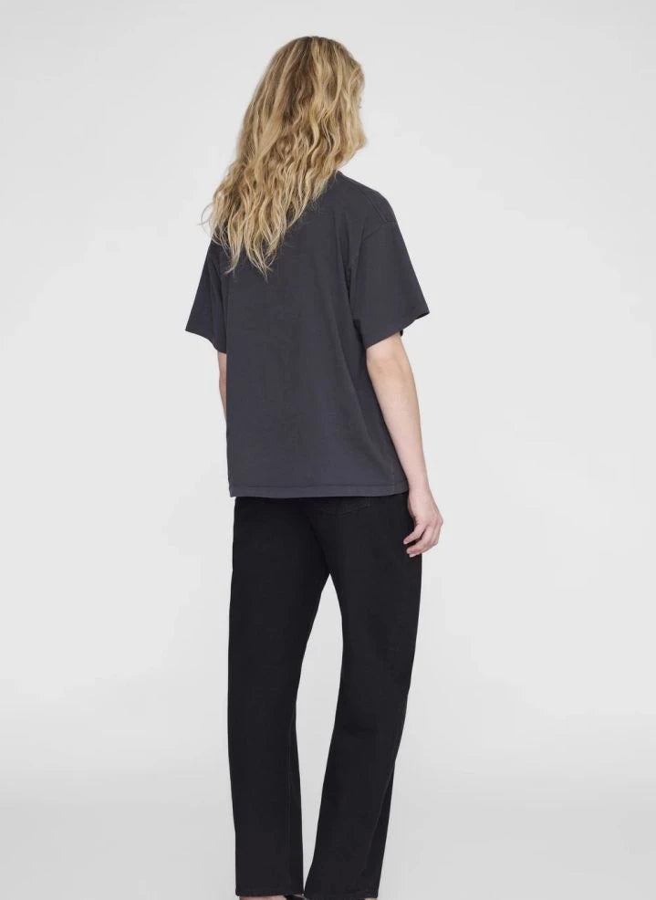 Anine Bing - Cade Los Angeles Camiseta de Algodón | Negro