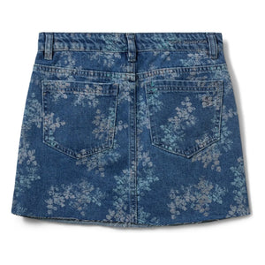 Sofie Schnoor - Minifalda vaquera floral Cally | Azul vaquero