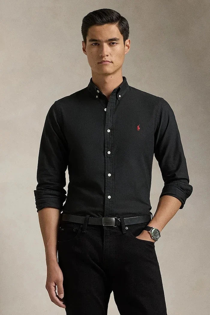Camisa de algodón Polo Ralph Lauren