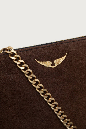 Bolso bandolera de ante para mujer JIM
