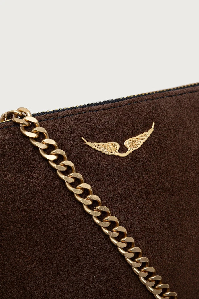 Bolso bandolera de ante para mujer JIM