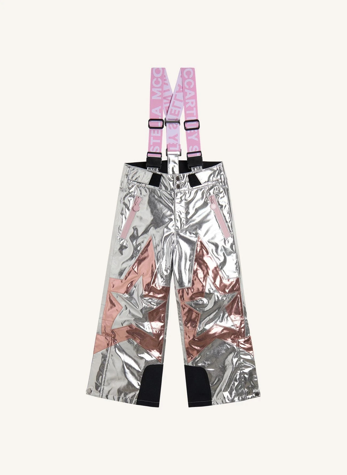 Stella McCartney Kids - Pantalón de esquí Stars | Plata