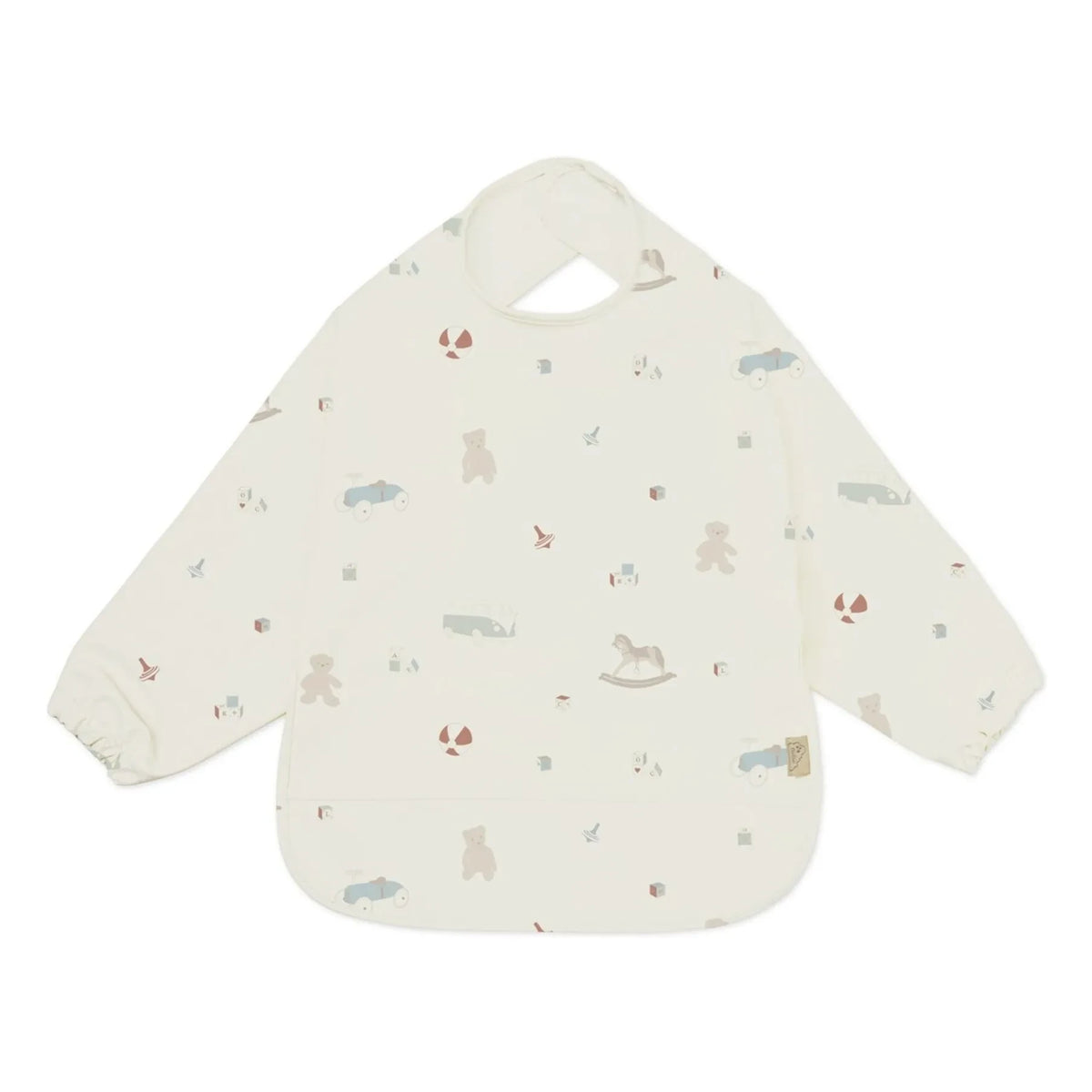 Cam Cam - Babero con mangas Vintage Toys | Beige