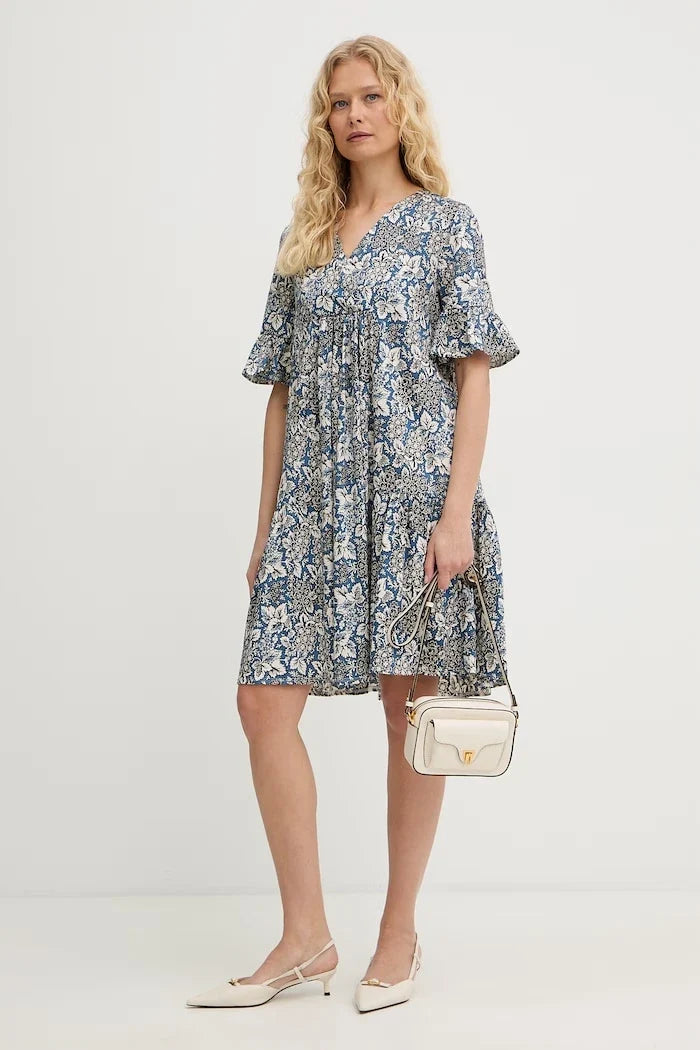 Vestido de algodón Weekend Max Mara FUOCO