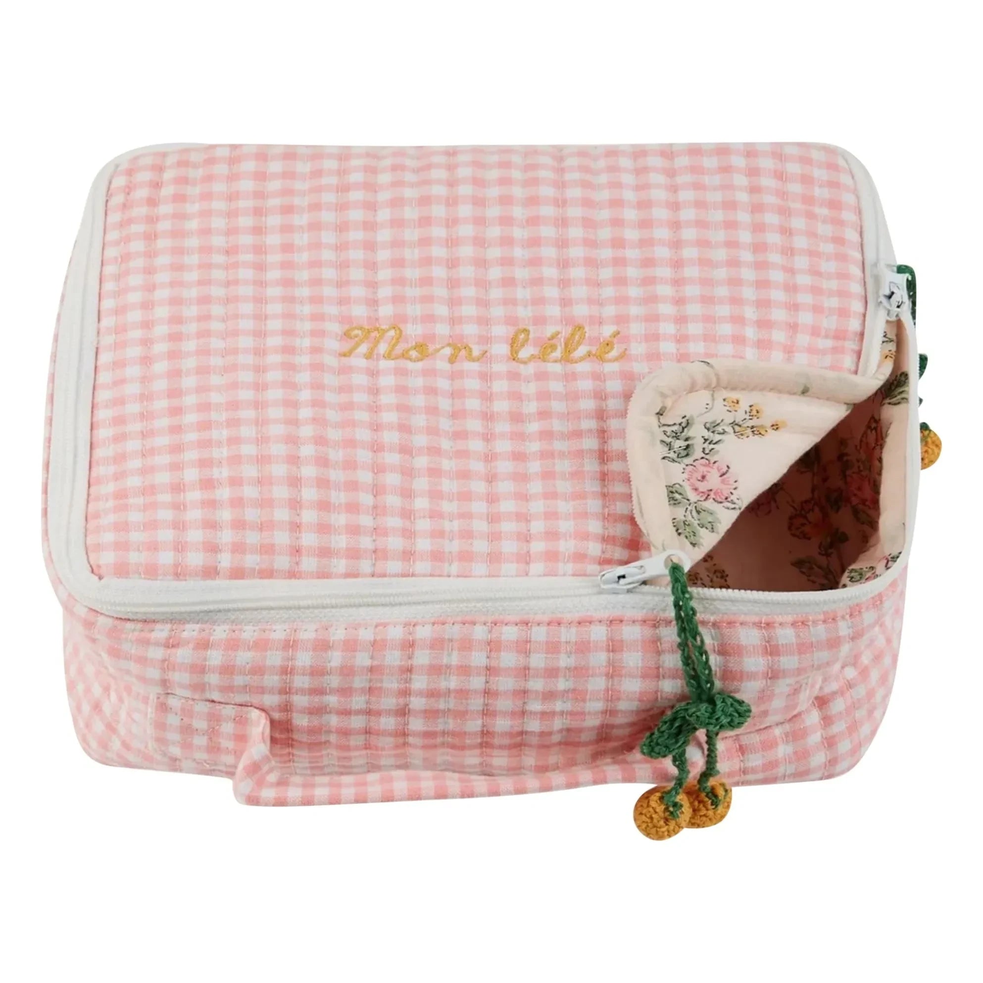 Emile et Ida - Bolsa de almacenamiento Vichy | Rosa