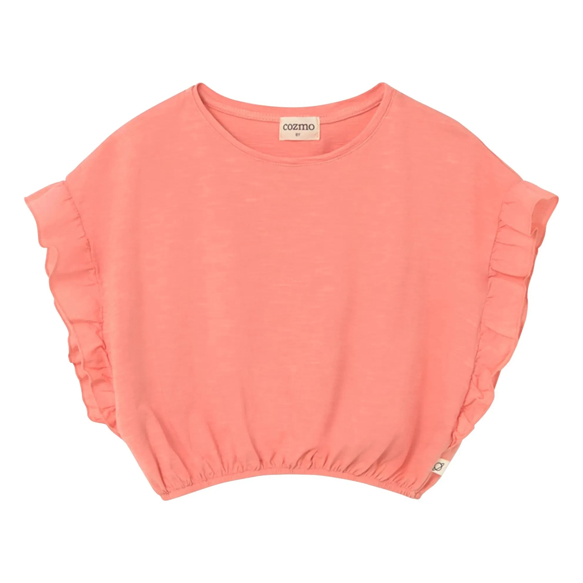 Cozmo - Camiseta Iris con Volantes | Rosa