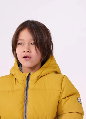 Petit Bateau - Düz Şişme Mont | Sarı