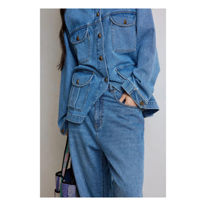 Hod - Vaqueros Lolita de Algodón Orgánico | Azul