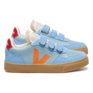 Veja - Zapatillas Scratch V-90 Piel O.T. | Azul claro
