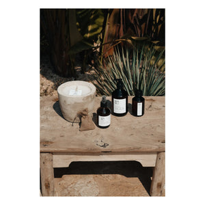 Mon Dada - Vela de exterior con aroma neutro - L | Blanco/Crudo