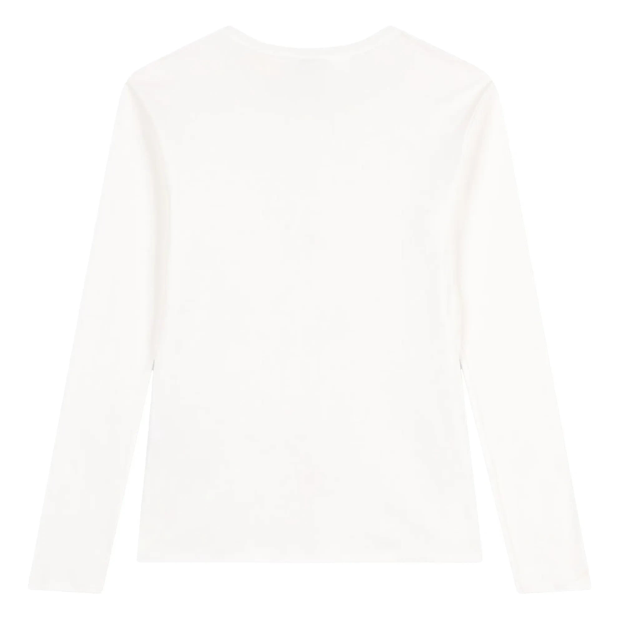 Petit Bateau - Camiseta de manga larga icónica - Colección para mujer | Blanco