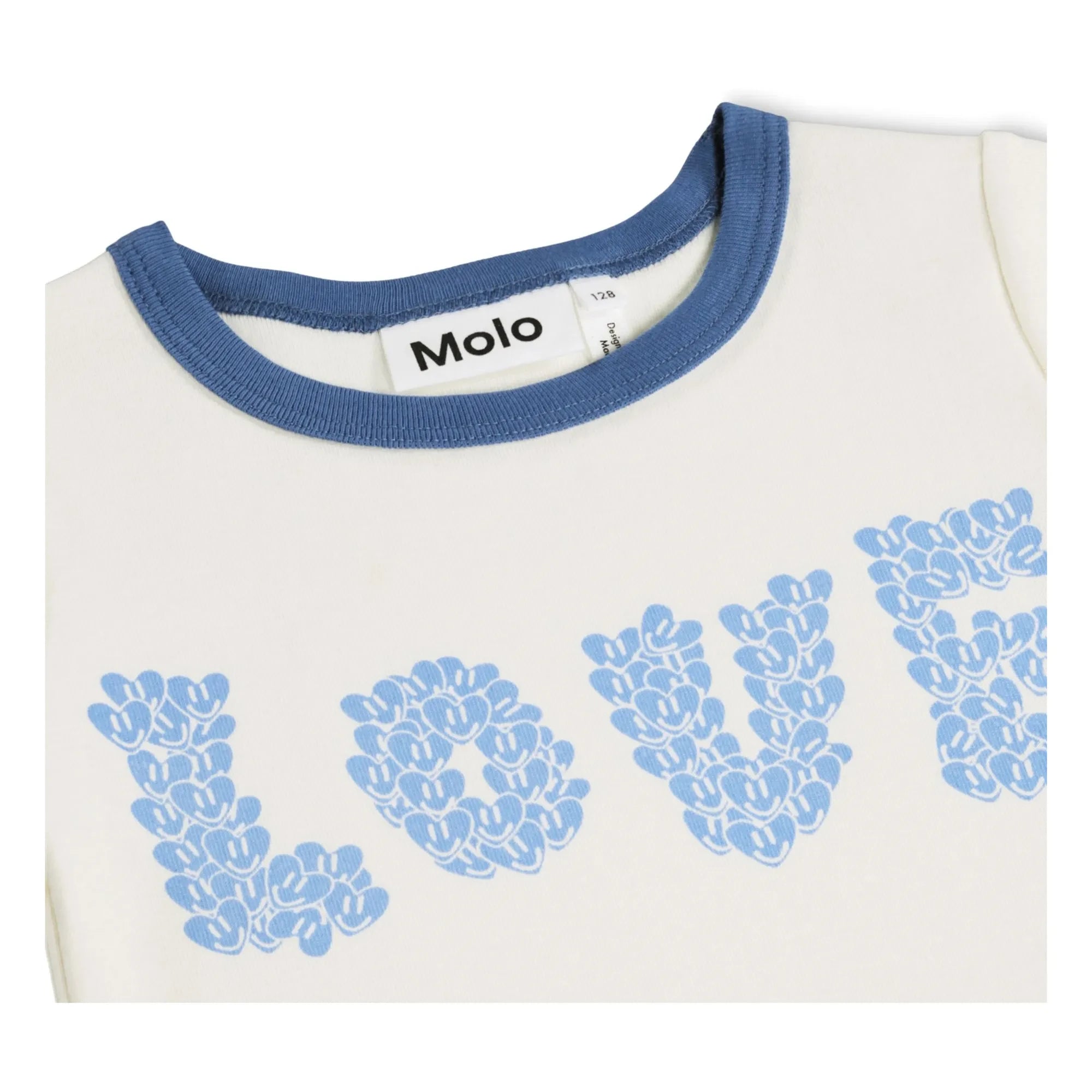 Molo - Rhiannon Love Camiseta de algodón orgánico | Crudo