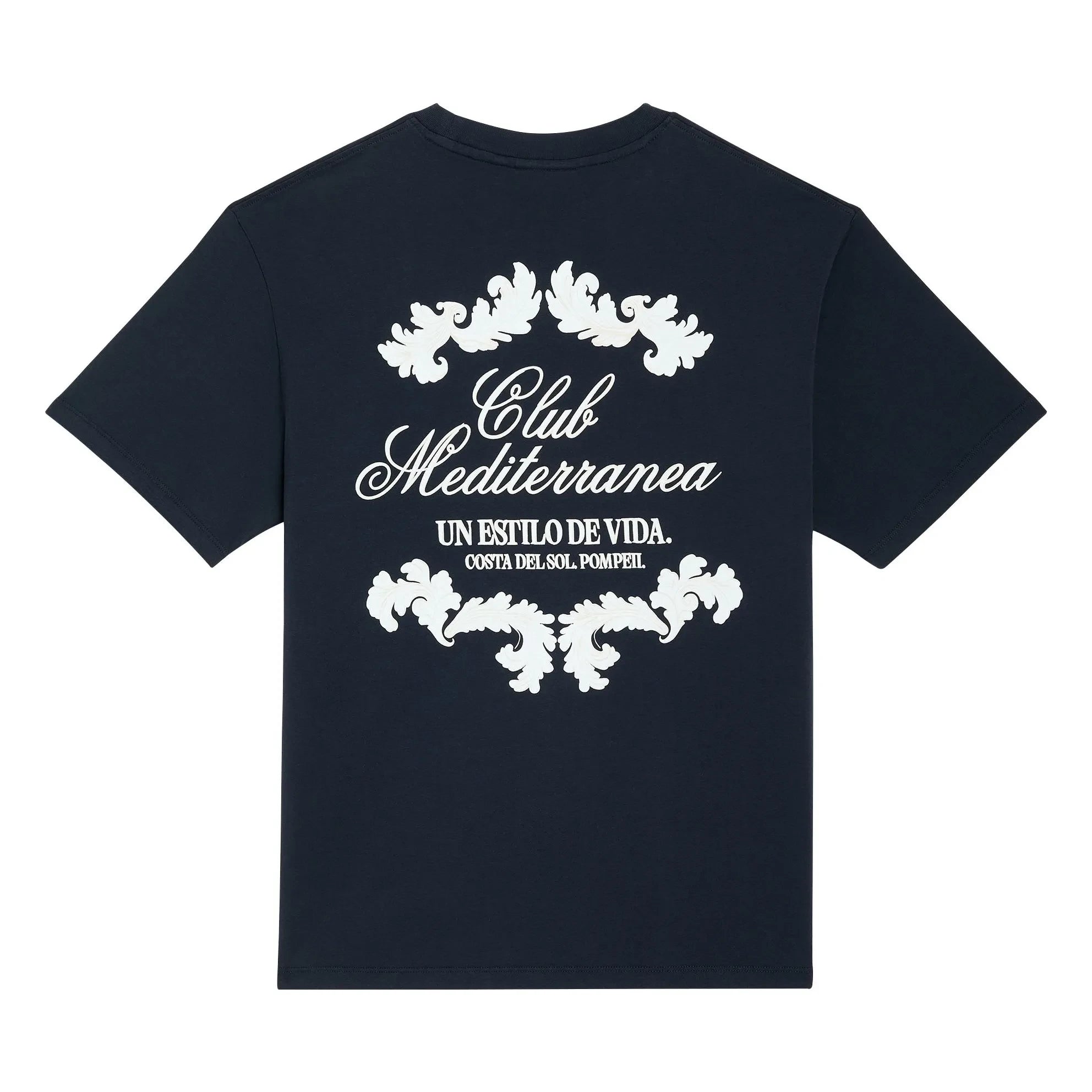 Pompeya - Camiseta Boxy Club Mediterranea | Azul Marino