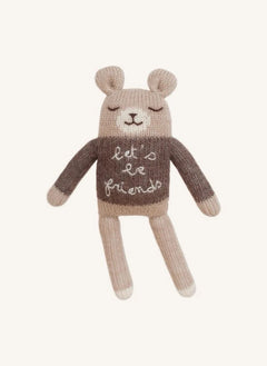 Main Sauvage - "Let's Be Friends" Peluş Ayıcık | Bej