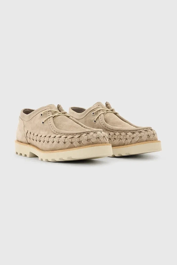 Zapatos AllSaints Skiff de ante trenzado