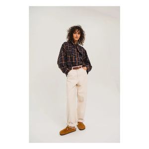 Sacrécoeur - Charlie scarf shirt | Azul Marino