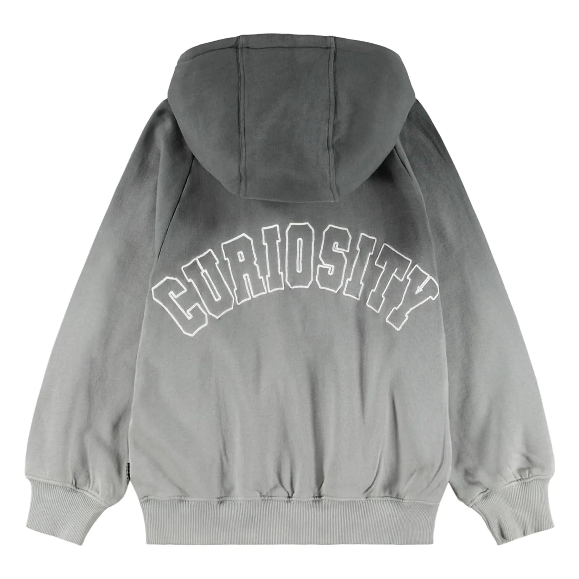 Molo - Mic Curiosity Kapüşonlu Sweatshirt Organik Pamuk | Gri