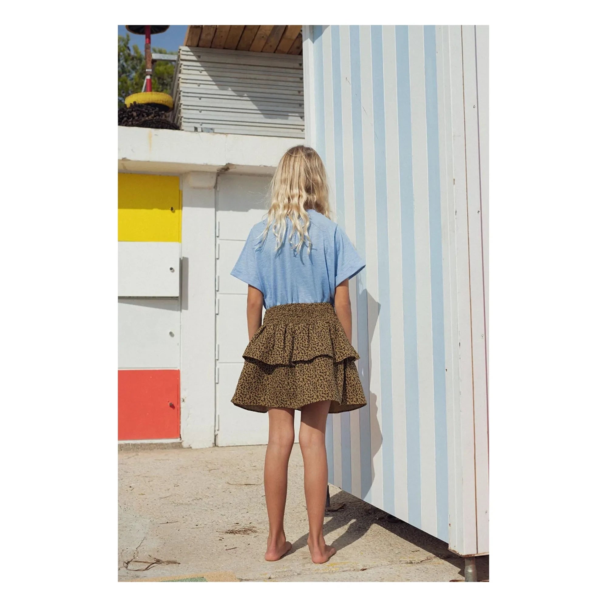 Marlot Paris - Falda Calixte | Marrón