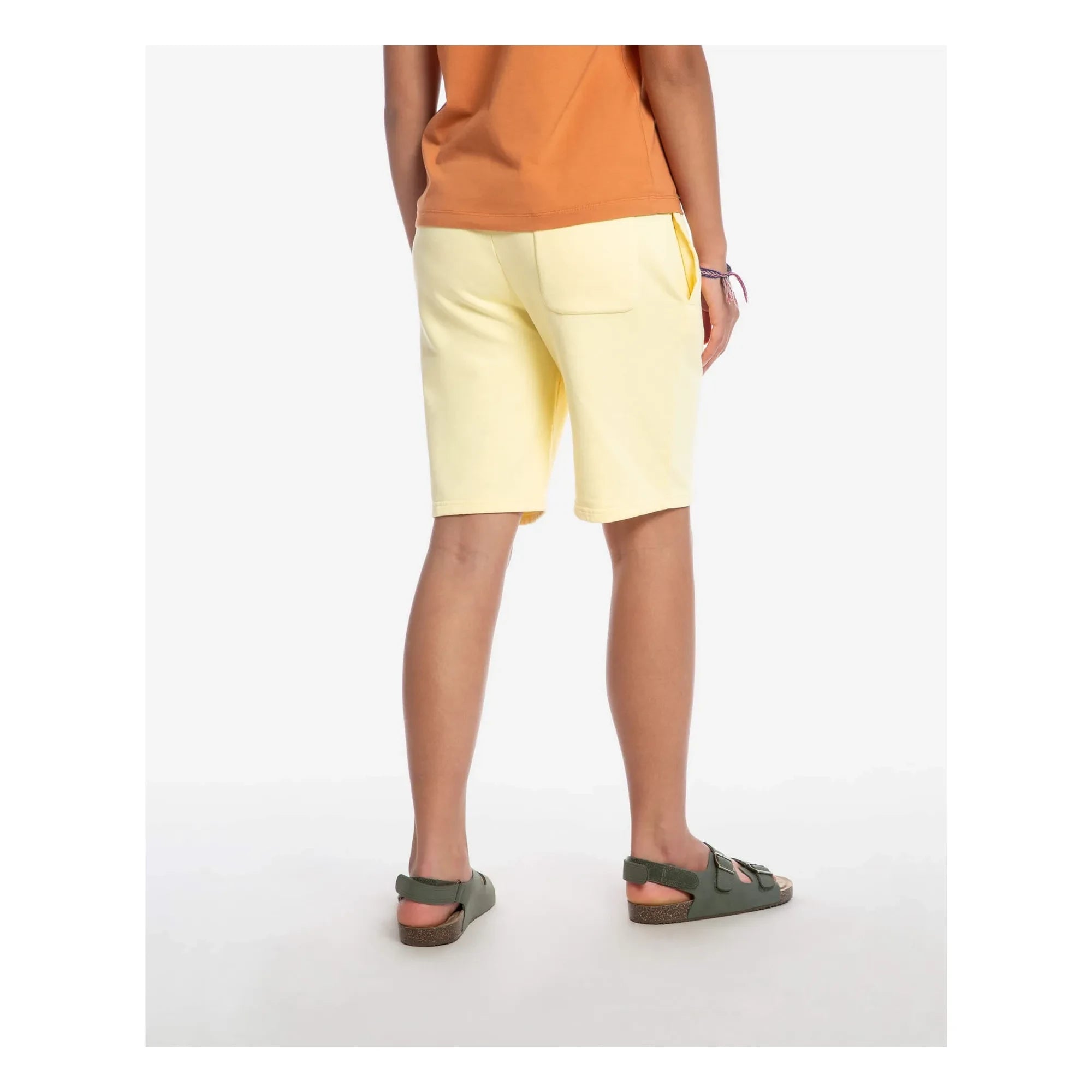 Matona - Short de algodón orgánico | Amarillo pálido