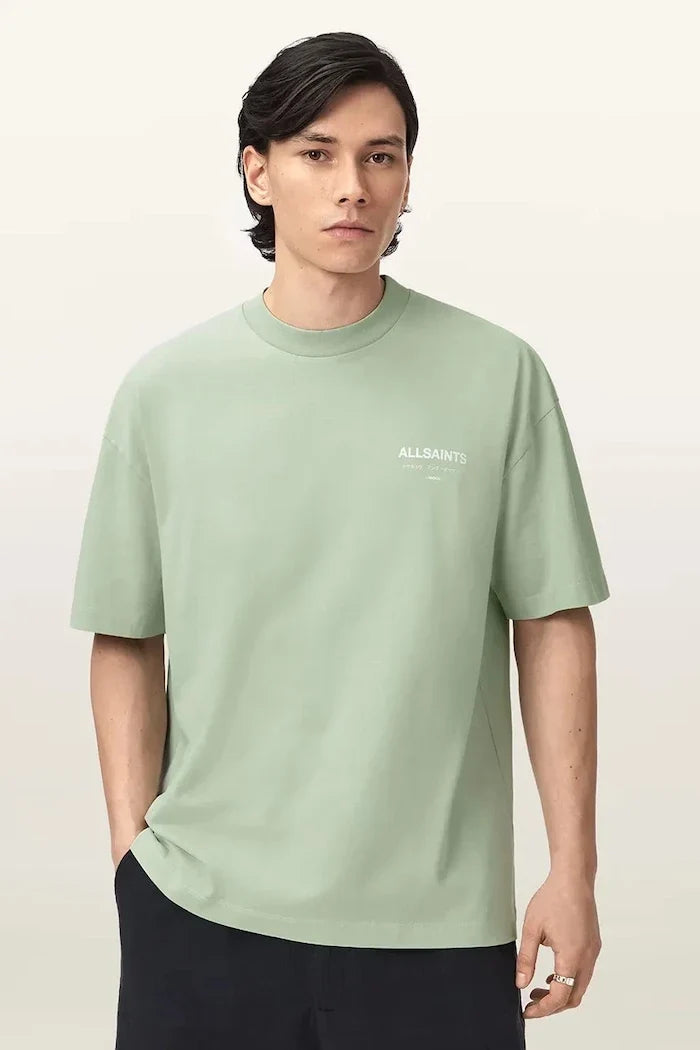 Camiseta extragrande de algodón para hombre AllSaints