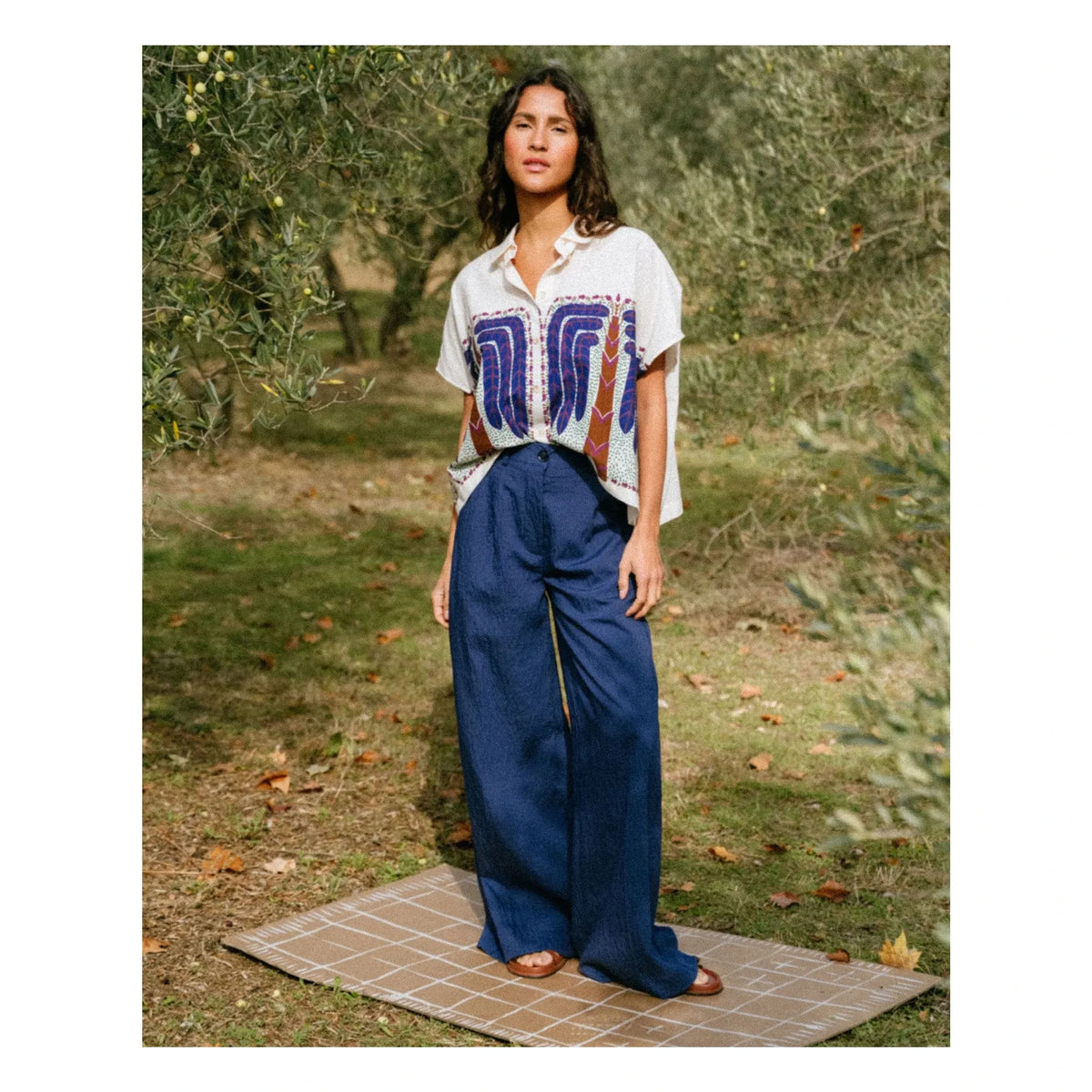Tinsels - Camisa Cinzia | Azul