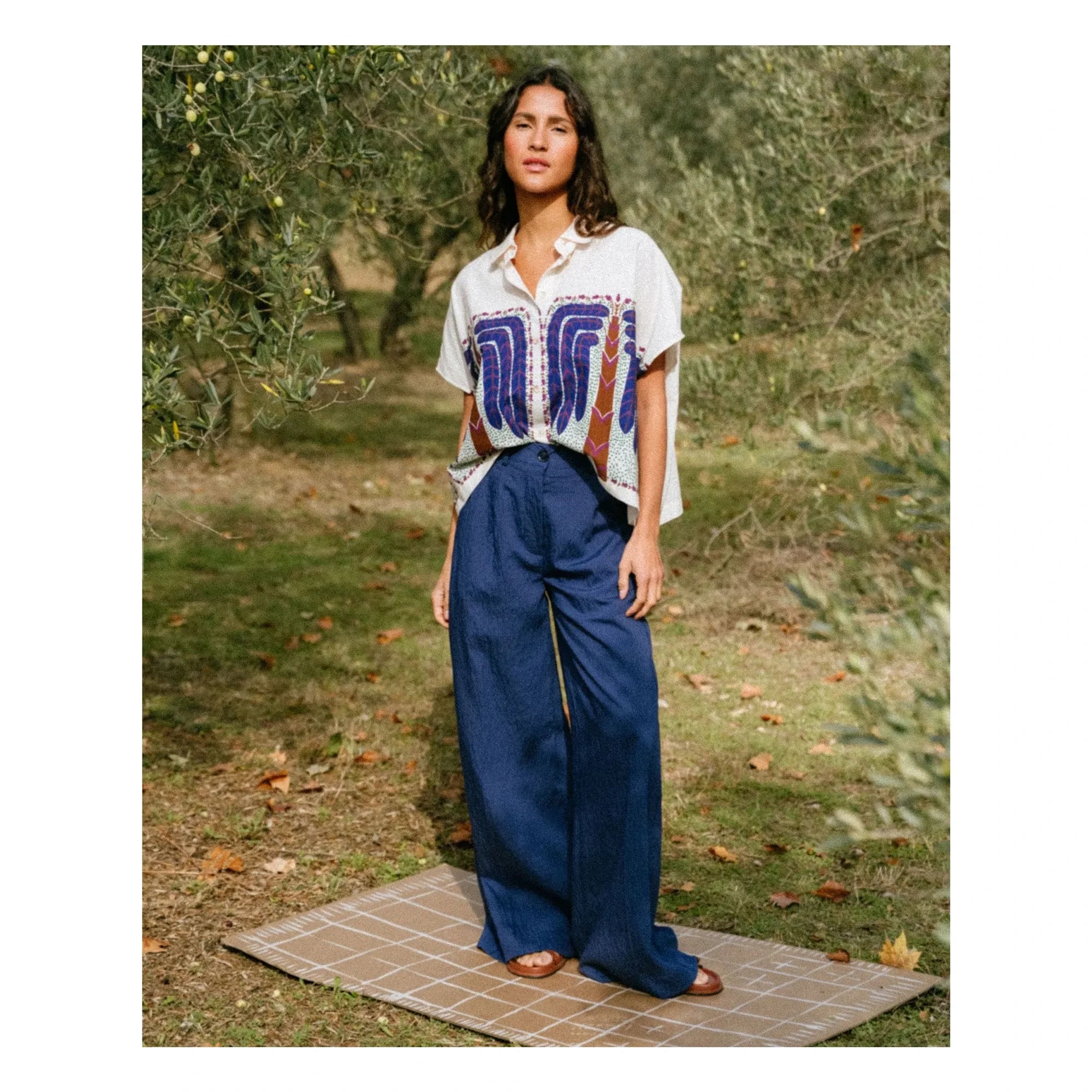Tinsels - Camisa Cinzia | Azul