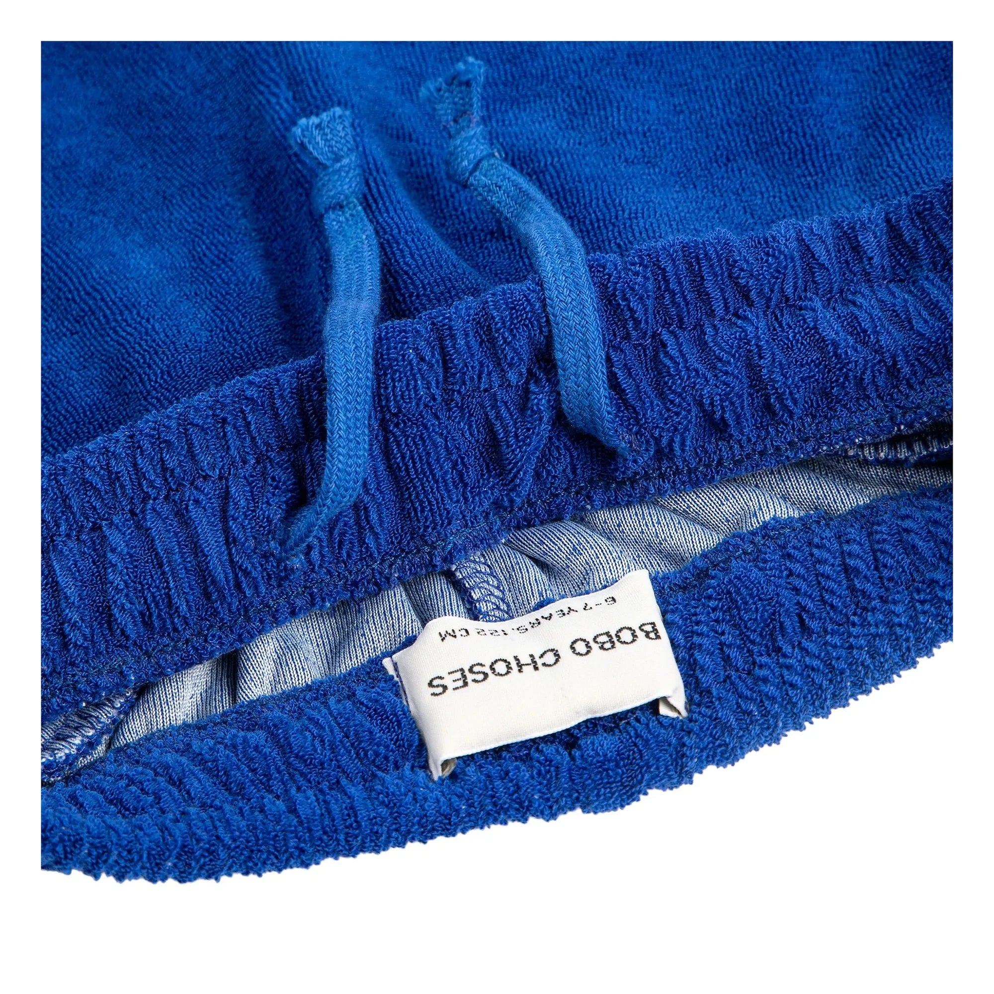 Bobo Choses - Pantalón de chándal de rizo de algodón orgánico con bloques de color | Azul real