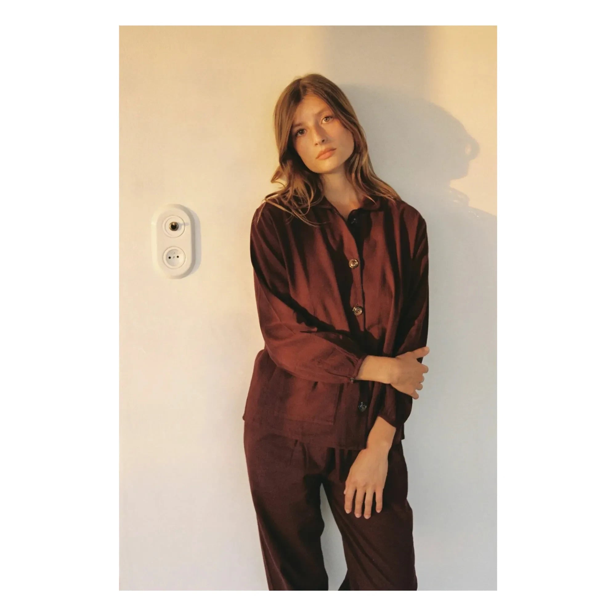Scarlette Ateliers - Pijama Claudine Jasper | Burdeos