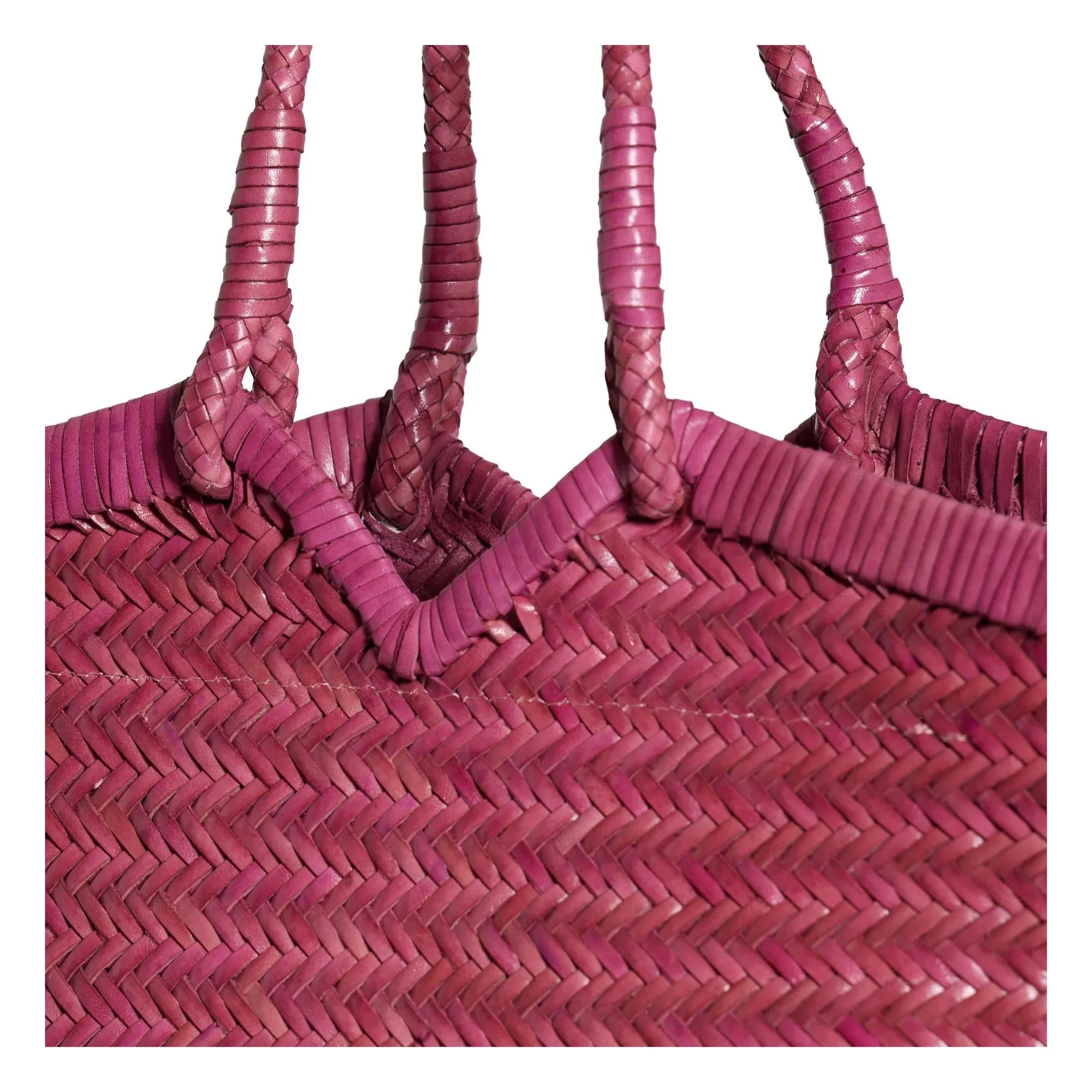 Vipera - Bolso Tote de Cuero Crudelia | Rosa