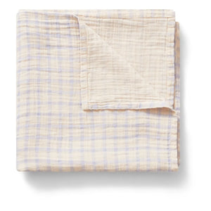garbo&friends - Muselina Gingham Sky | Azul claro