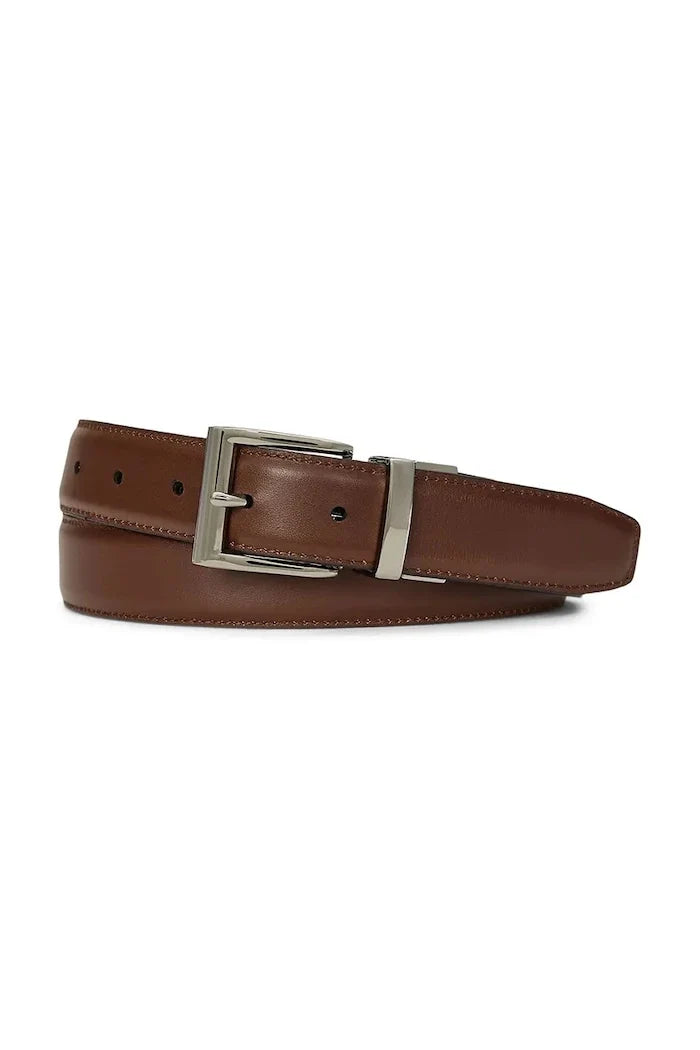 Cinturón de cuero reversible Polo Ralph Lauren para hombre